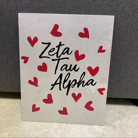 ZTA Heart 8x10 flat canvas - Picture 1 of 1